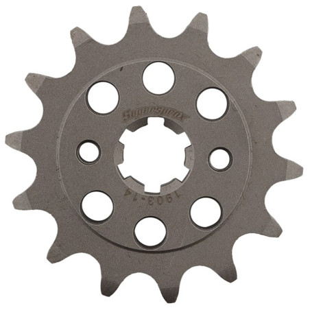 Pignon Acier Supersprox 14 Dents Pas 520 pour Husqvarna Svartpilen 125 / KTM 125 Duke