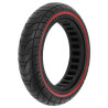 Pneu Trottinette Plein 9.2 x 2.00 Noir Liseret Rouge