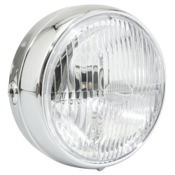 Phare Avant Ø 140 mm Chromé avec Interrupteur