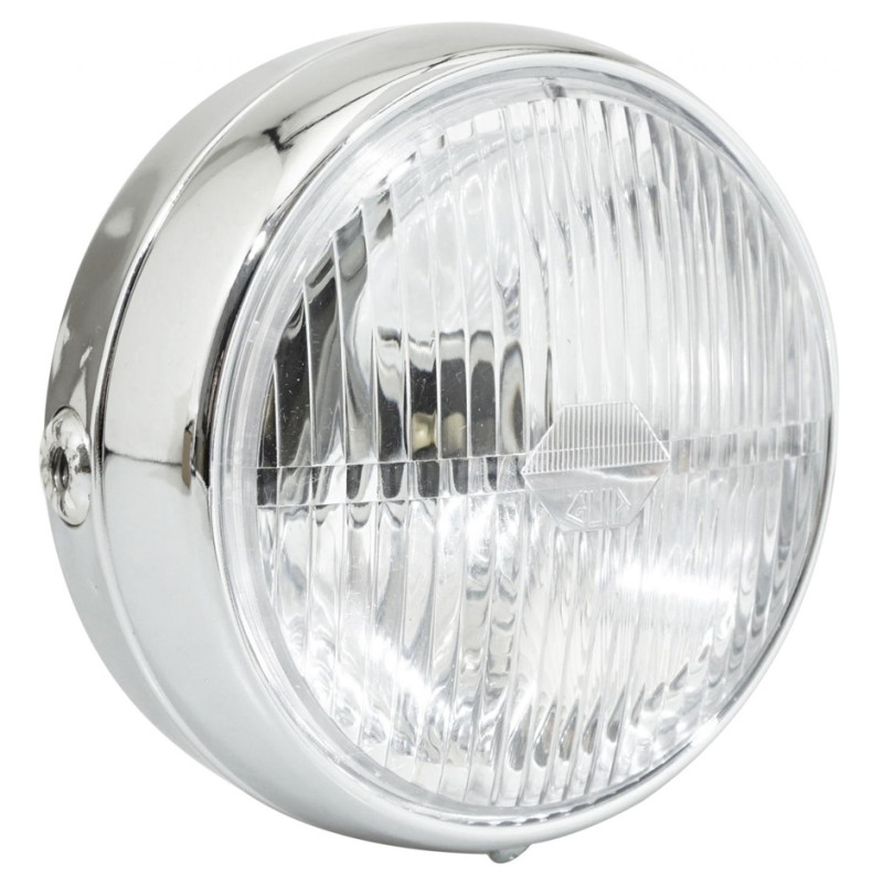 Phare Avant Ø 140 mm Chromé avec Interrupteur