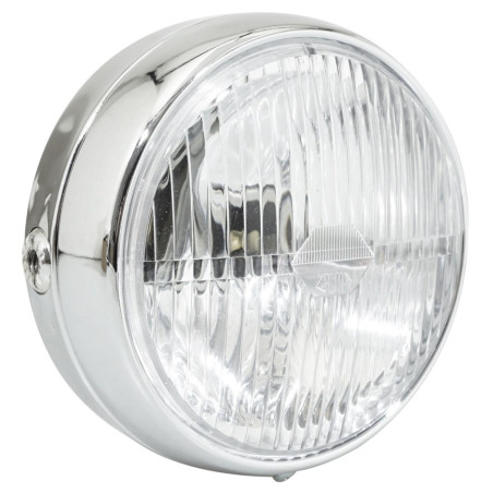 Phare Avant Ø 140 mm Chromé avec Interrupteur