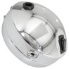 Phare Avant Ø 140 mm Chromé avec Interrupteur