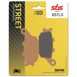 Plaquettes de Frein SBS 657 LS - Métal Fritté