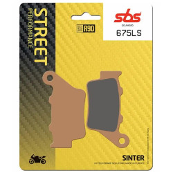 Plaquettes de Frein SBS 675 LS - Métal Fritté
