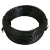 Fil Électrique Souple Noir 1 mm² - 50 Mètres