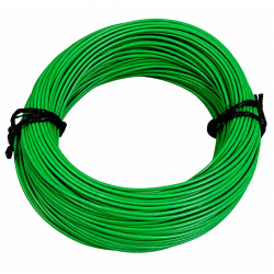 Fil Électrique Souple Vert 1 mm² - 50 Mètres