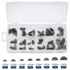 Coffret Assortiment de 80 Clavettes Demi Lune