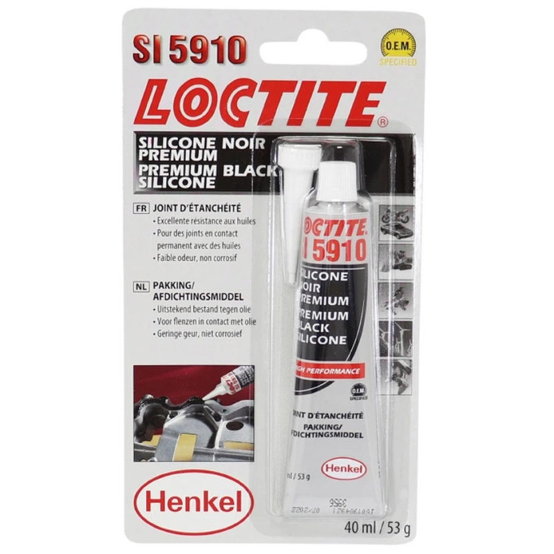 Loctite SI 5910 Pâte à Joint Silicone Noir - 40 ml