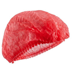 Charlotte Rouge Jetable pour Casque - Lot de 100