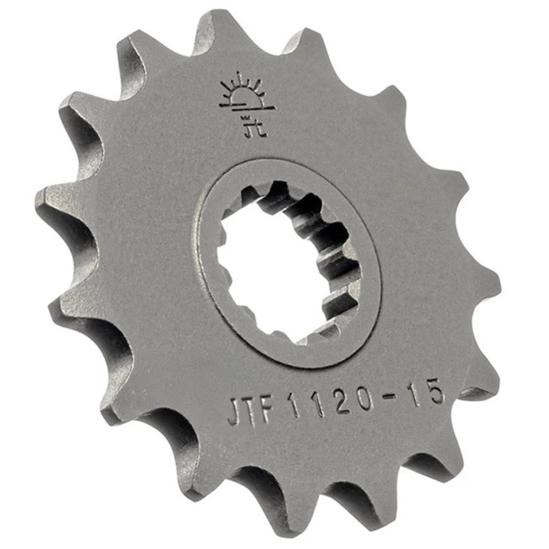Pignon Acier JT Sprockets 15 Dents Pas 420 pour Minarelli AM6
