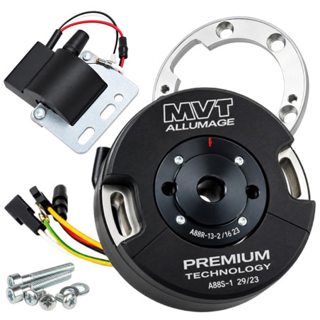 Allumage MVT Premium Rotor Interne avec Éclairage pour Moteur 50 Minarelli AM6 - PREM12