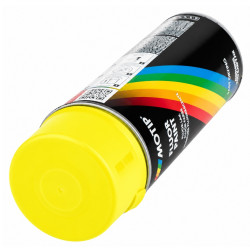Bombe de Peinture Jaune Fluo Motip 400 ml