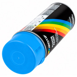 Bombe de Peinture Bleu Fluo Motip 400 ml