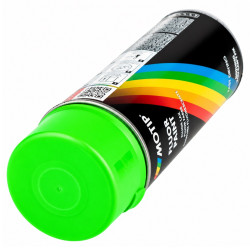 Bombe de Peinture Vert Fluo Motip 400 ml