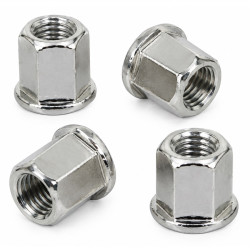 Jeu de 4 Écrous de Culasse M7 pour Minarelli AM6 / Peugeot 103 / MBK 51 / Motobécane
