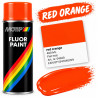 Bombe de Peinture Rouge Orange Fluo Motip 400 ml