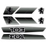 Kit Autocollant pour Peugeot 103 Gris