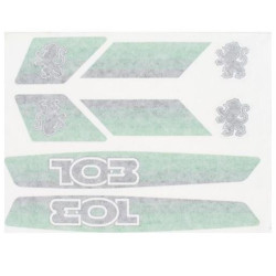 Kit Autocollant pour Peugeot 103 Vert
