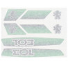 Kit Autocollant pour Peugeot 103 Vert