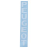 Autocollant Stickers de Fourche Blanc pour Peugeot 103 - 190 x 25 mm
