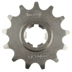 Pignon Acier Afam 13 Dents Pas 420 pour Suzuki 50 RMX / SMX - Réf 22103-13