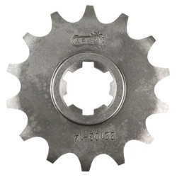 Pignon Acier Afam 14 Dents Pas 420 pour Suzuki 50 RMX / SMX - Réf 22103-14