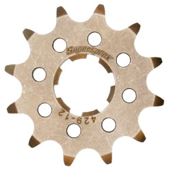 Pignon Acier Supersprox 12 Dents Pas 420 pour Suzuki TS 50 X - 91 à 94
