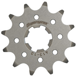 Pignon Acier Supersprox 12 Dents Pas 420 pour Suzuki 50 RMX / SMX / TS 50 X
