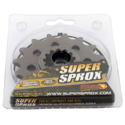 Pignon Acier Supersprox 16 Dents Pas 520 pour Honda CB 750 Hornet / XL 750 Transalp / CBR 1000 RR