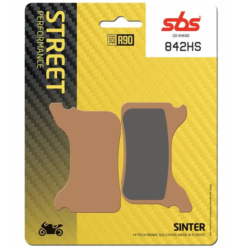 Plaquettes de Frein SBS 842 HS - Métal Fritté
