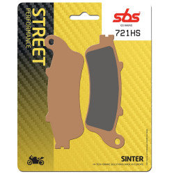Plaquettes de Frein SBS 721 HS - Métal Fritté