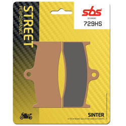 Plaquettes de Frein SBS 729 HS - Métal Fritté